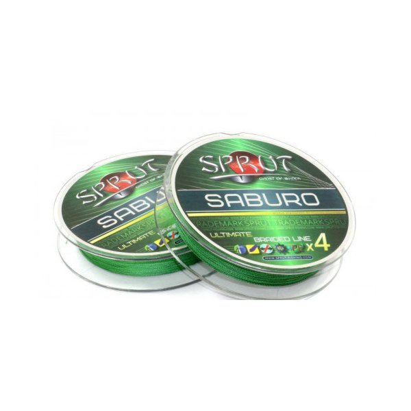 Шнур Sprut Saburo Soft Ultimate Braided Line X4 140/0,12 (Dark Green)