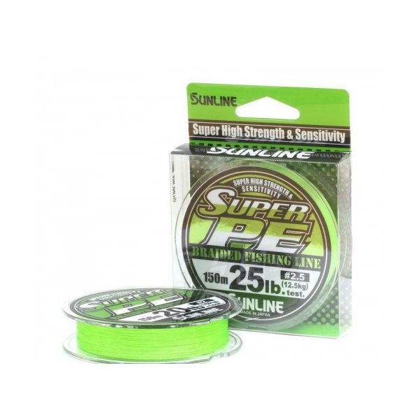 Шнур Sunline New Super PE X4 150/0,104 (Light Green)