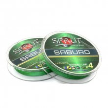 Шнур Sprut Saburo Soft Ultimate Braided Line X4 140/0,18 (Dark Green)