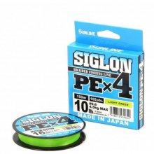 Шнур Sunline Siglon PE X4 150/0,108 (Light Green)