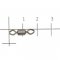 Вертлюг Metsui Rolling Swivel X-Pattern Diamond Eye #2 (43 кг.)